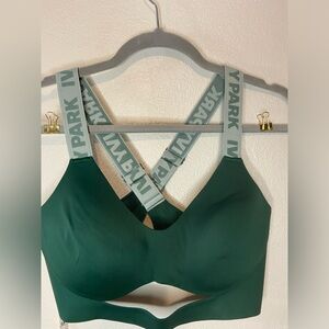 IVY PARK Deep Green Sports Bra